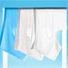 2 Pcs Men's Ultra-thin Panties Summer Ice Silk Boxers Briefs Underwear Lingerie Shorts Breathable Sexy Seamless Underpants