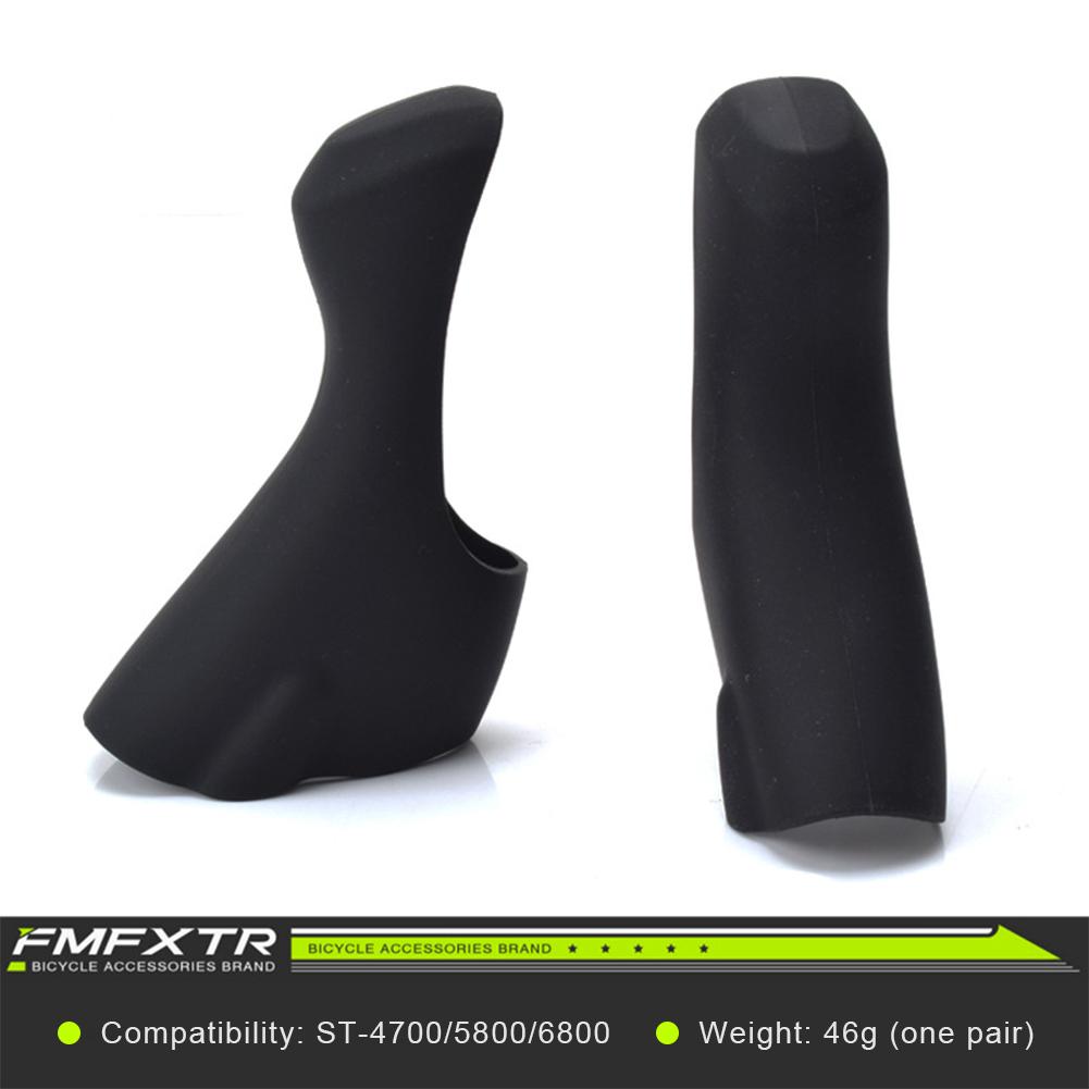 Hebelabdeckungen Bequeme Rennradschalthebel Schutzhauben Fahrrad Brems-Schalthebelabdeckung für SHIMANO ST-4700 ST-5800 ST-6800