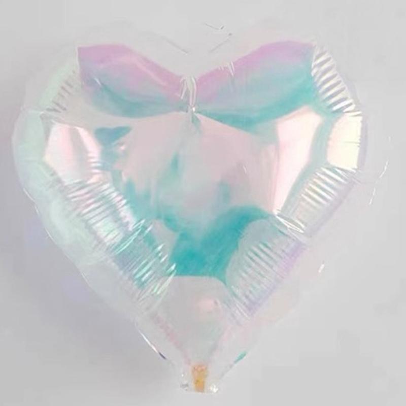Safe Plastic 18Inch Colorful Balloons Set Quick Assembly Table Floating Ballon Party Wedding Celebration Supplies
