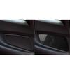 For Ford Mustang GT 2015- Real Carbon Fiber Rear Door Panel Decorative Cover Car Interior Decoration Accessories Sticker