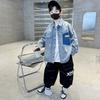Boys Loose Denim Coat Spring and Autumn 2025 Children's Fashion Handsome Shirt