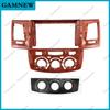 9 Inch Car Frame Fascia Adapter For Toyota Fortuner Hilux Revo Vigo 2008-2014 Android Radio Dash Fitting Panel Kit