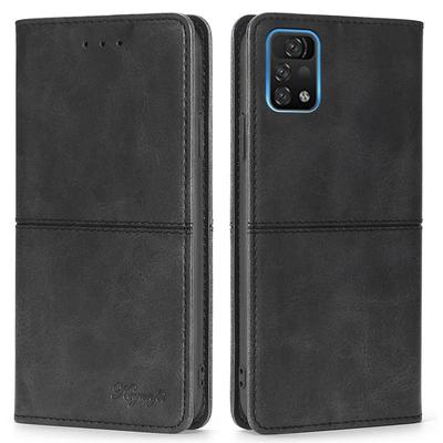 Kihajtható pénztárca tok Blackview A80 A70 A60 A100 A53 A55 Oscal C30 Pro Alcatel 1B 1L 1S TCL 305i Cubot P60 borító PU bőr kártyanyílás tok lökhárítóhoz