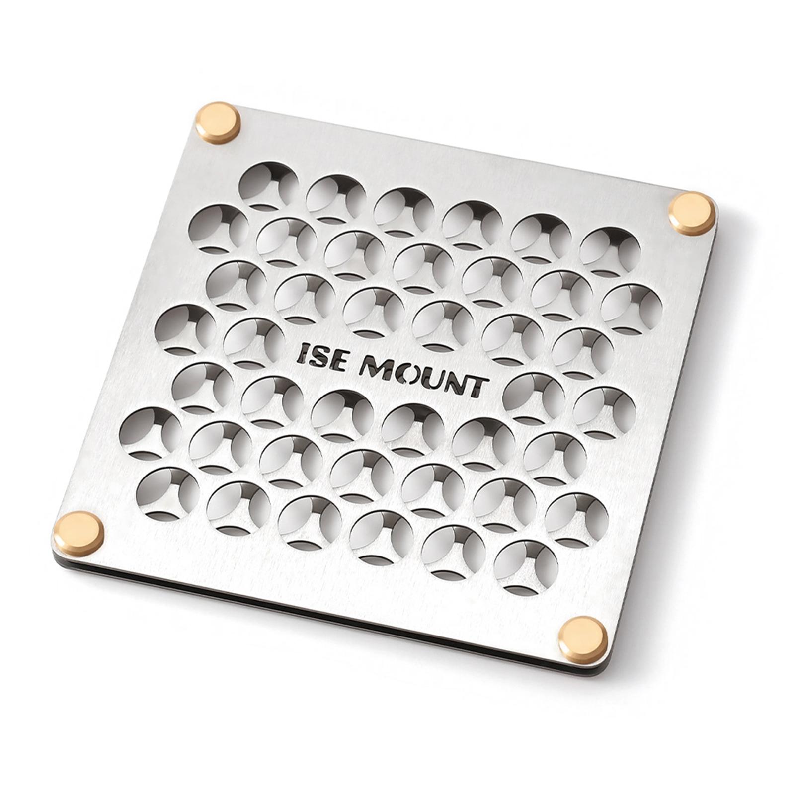 Alcohol Stove Insulation Board Wear Resist Metal Camping Coaster Multi-Purpose Anti-Scalding Plate Camping Hiking Tableware