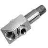 Oil Pressure Sensor Thread Adapter, 1/8-27 NPT Port Plugs for Chevy/GM Small Block Engines