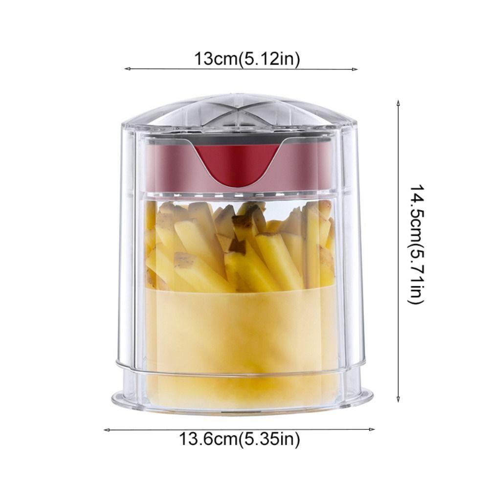 Efficient French Fry Potato Cutter Manual Fruit Cutter Household Vegetable Grid Slicer  Salad