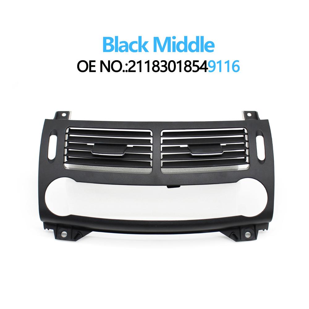 Front Dashboard Air Conditioning AC Vent Grille Cover Panel For Mercedes Benz E Class W211 2003-2008 E200 E230 E260 E280 E300