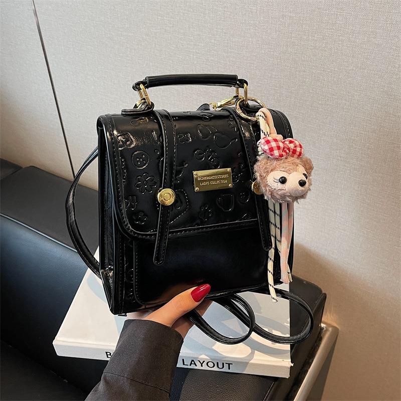 Niche embossed women's backpack new versatile backpack summer popular exquisite schoolbag