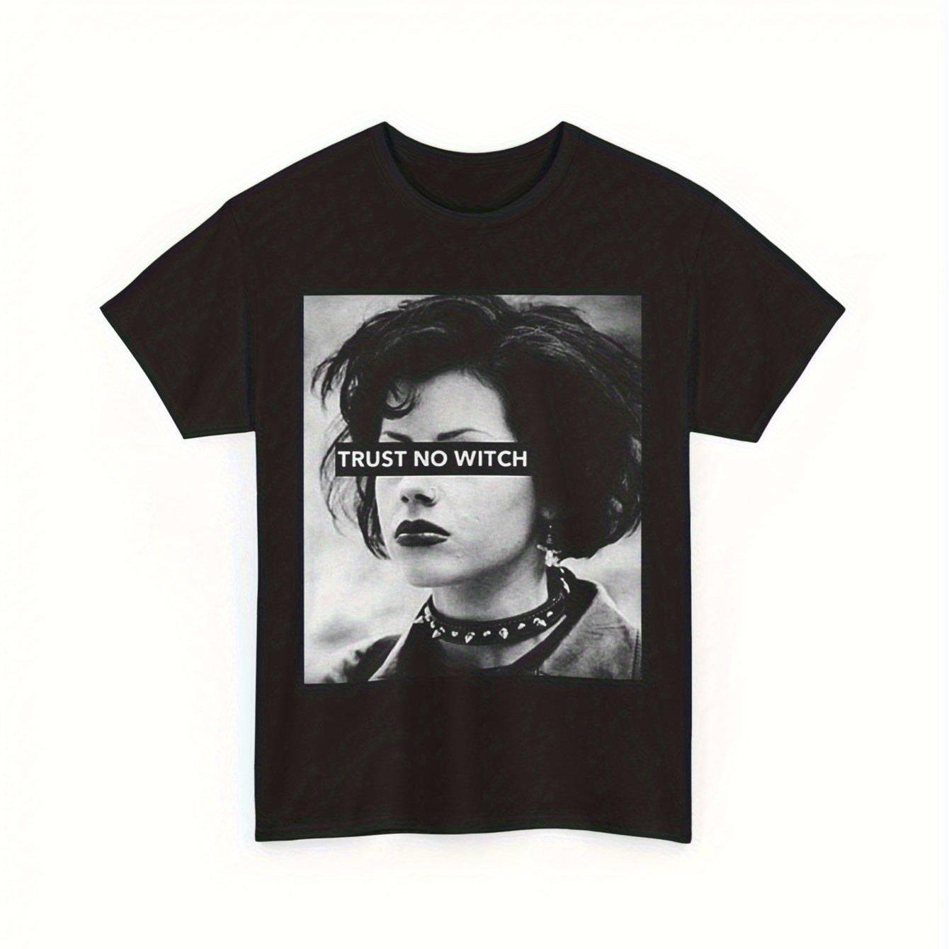 Witch Game 90s Movie Retro Mens Tshirt Summer New Item Suitable for Both Men and Women Cotton Casual Tshirt S