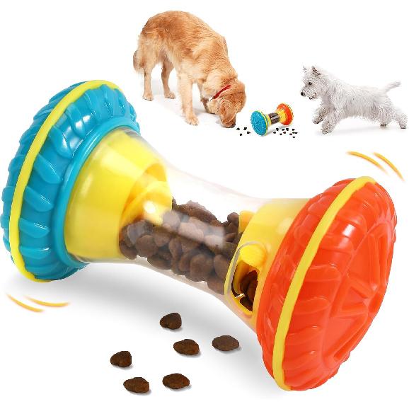 MateeyLife Treat Dispensing Dog Toys - Interactive Dog Enrichment Puzzles for Large & Small Dogs, Mental Stimulating Chew-Resistant Toys to Keep Pets