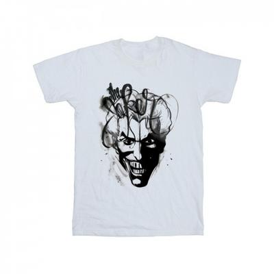 Baumwoll-T-Shirt mit Joker-Skizze für Damen