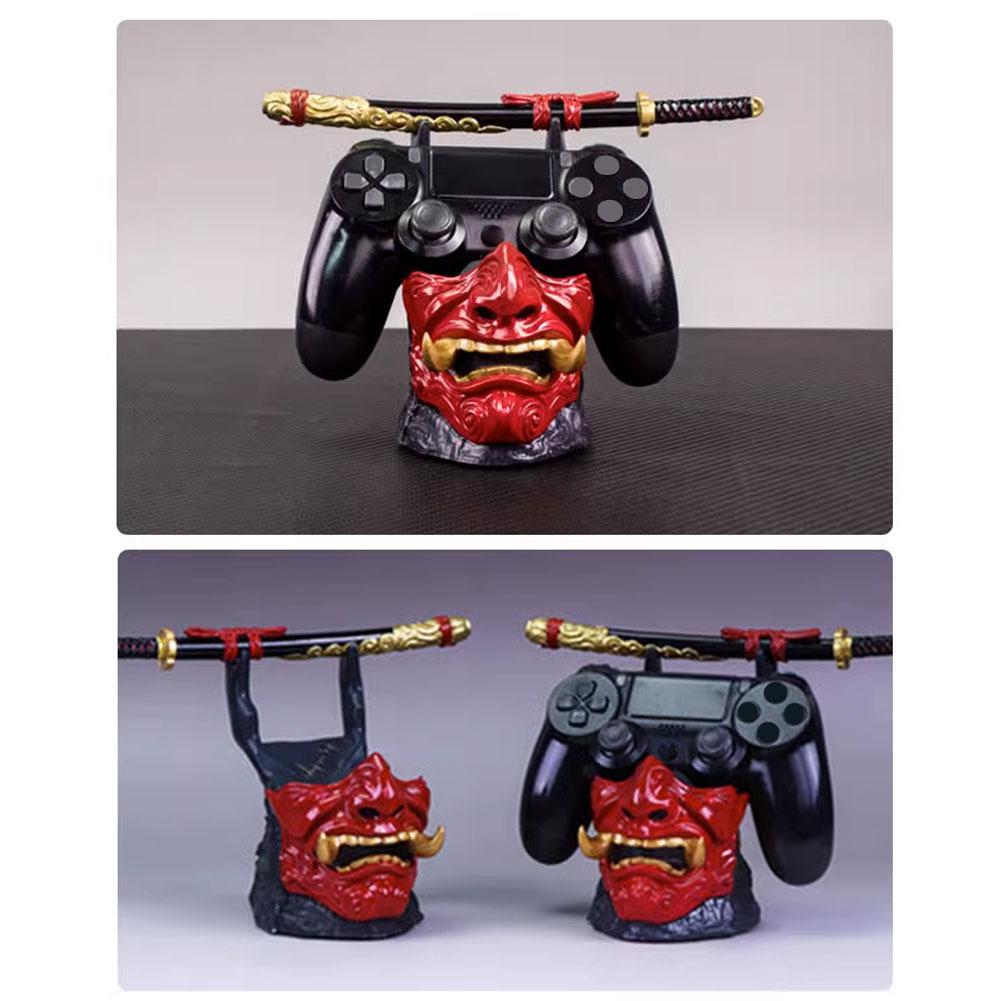 Game Controller Universal Bracket Suitable For PS5/PS4 War Ghost Handheld Desktop Decorations Game Anime Peripheral Control
