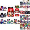 Zaino Scuola Cartone Animato Super Mario Zaino Studente Impermeabile Ed Espandibile Stile Alla Moda E Trendy Materiale Nylon