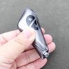 3/4 Tasten TPU Gunmetal für Lexus LS460 GS300 450h 460h IS250 IS300C RX270 ES240 ES350 CT200H GX400 GX460 Autoschlüsselhülle