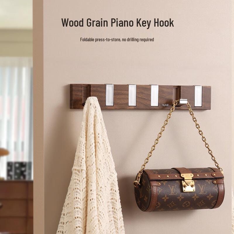 bydoll No-Drill Over-the-Door Clothes Hanger & Storage Rack