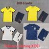 Ecuador 2026 World Cup Kids' Home/Away/Third Jersey Set