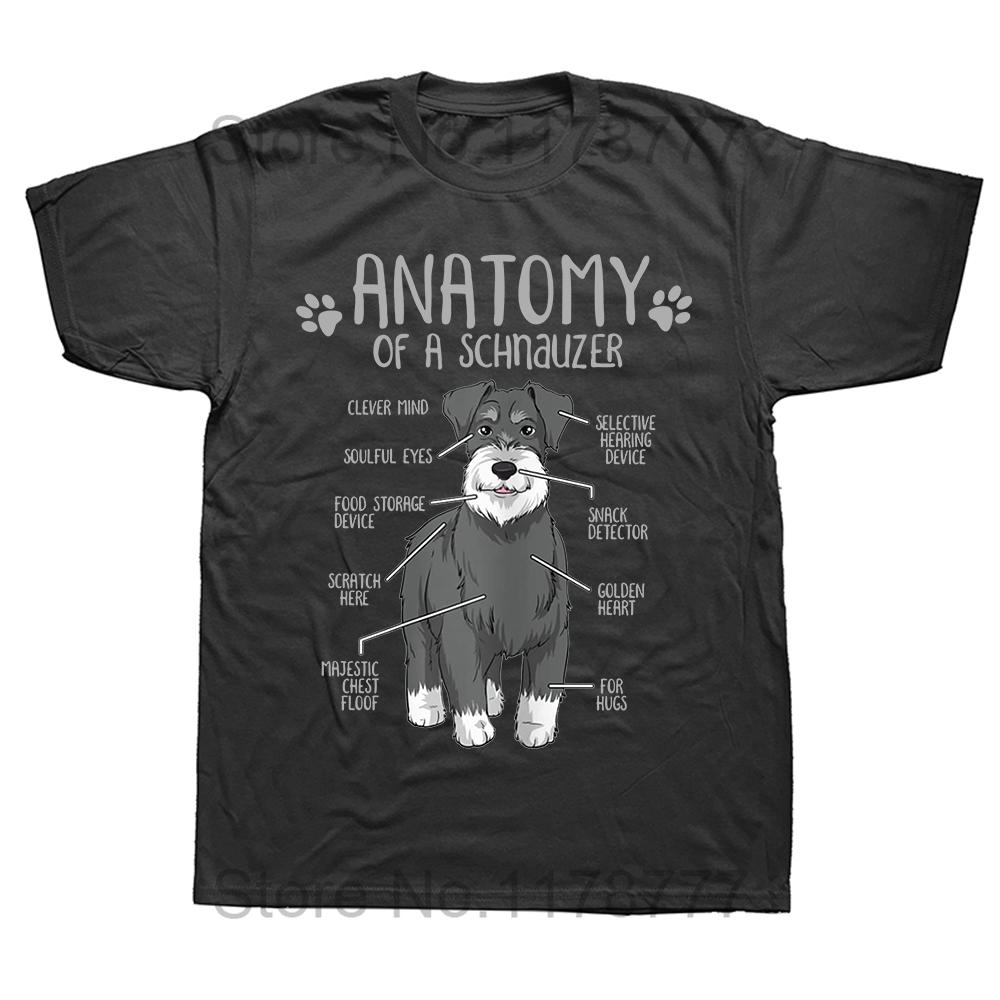 Best Schnauzer Dad Ever Dog Fathers Day T Shirts Summer Style Streetwear Short Sleeve Birthday Gifts Tshirt Mens Clothing