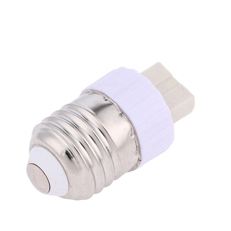 1/6 Stück E27 zu G9 Lampenkonverter Glühbirnenadapter Lampenfassungskonverter Weiß Konversionsschraubkopf Glühbirnensockelhalter Verlängerung