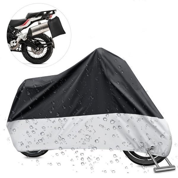 190T Motorcycle Cover Waterproof Outdoor Snowproof