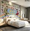 Arazzo da Parete Spy Family Appeso Estetico alla Parete Coperta in Tessuto Stampato Arazzi Decorativi per Camera da Letto Soggiorno Arredamento Casa