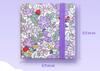 Korean Style Cute Mini Fabric Watercolor Book Acid Free Paper Portable Travel Hand-painted Creative Watercolor Art Drawing Book