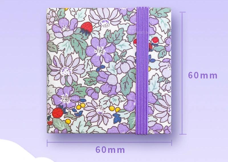 Korean Style Cute Mini Fabric Watercolor Book Acid Free Paper Portable Travel Hand-painted Creative Watercolor Art Drawing Book