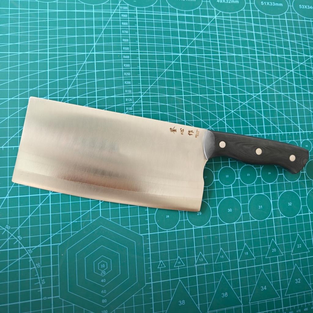 7 Inch Chopper Knife Welding M390 Steel Blade G10 Handle Chef Cleaver Slicing Vegetables Kitchen Knife Meat And Poultry Tools