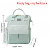 Mommy Bag Multifunctional Large Capacity Outdoor Mother and Baby Bags Milk Storage Insulation Dry Wet Separation Backpack Newborn Labor Package