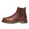 Dr. Martens 2976 Bota Chelsea de Couro Ambassador Castanha Tênis Unissex Vermelho 31987253
