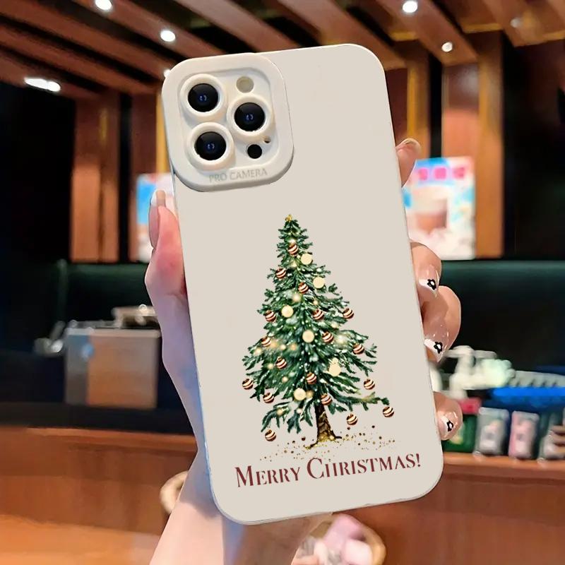 Festive Christmas Tree Graphic Phone Case for Xiaomi Redmi Note 14 13 12 Pro Plus 4G 5G 14C 13C 12C 11 11S 10 10S 12S Soft Cover