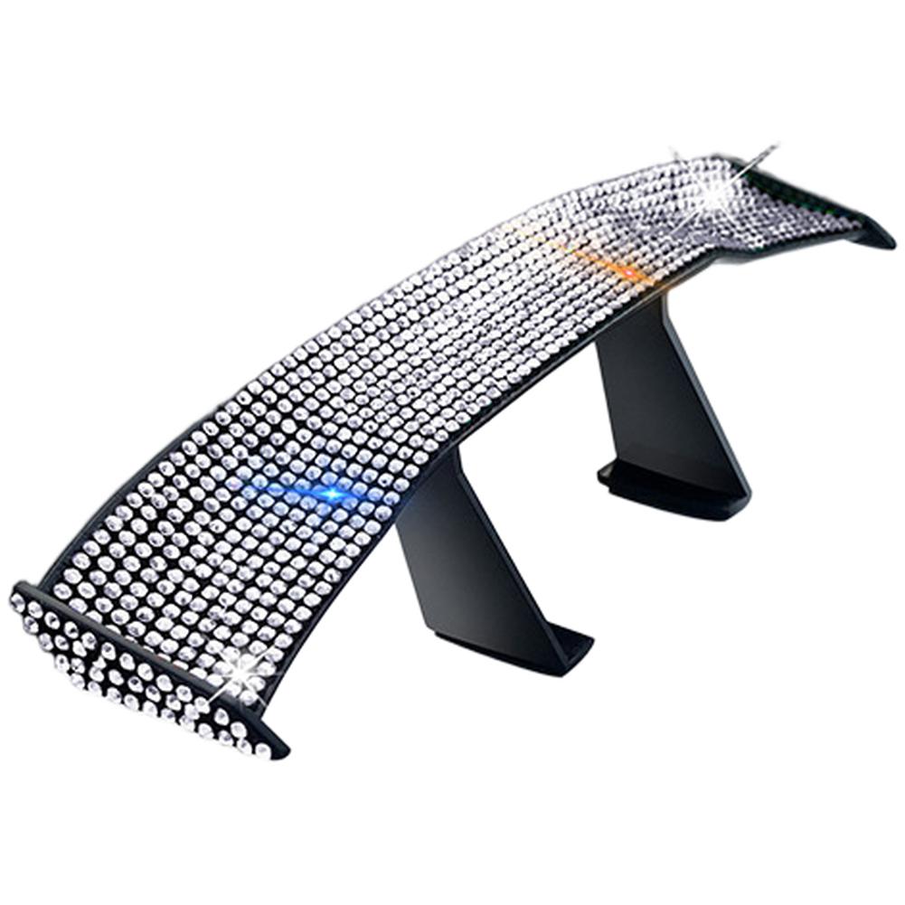 Rear Spoiler Wing for Cars with ABS Construction Fitment No Drilling Needed Featuring Strong Backing for Easy Mounting