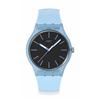 Swatch BIOSOURCED Blue Moves Unisex Wristwatch SO29L101 Blue