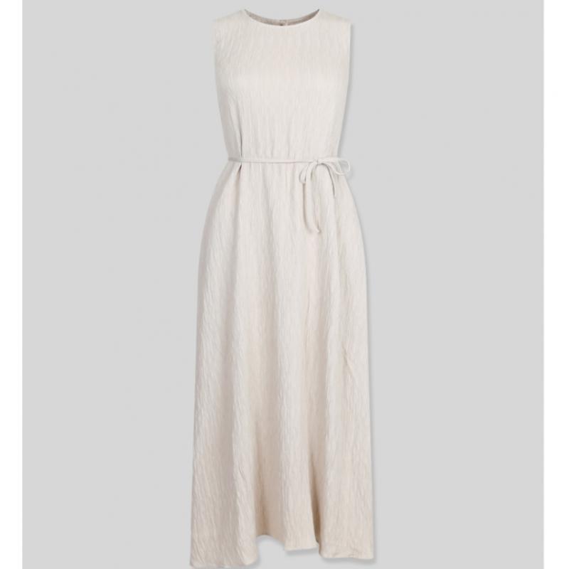 Shop   Women Loose Fit Strap Sleeveless Long Dress Fwb Wdr A0206