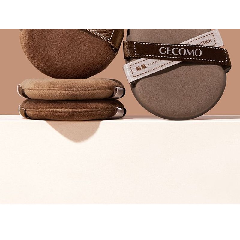 Rhodanthe - Set of 2: Makeup Puff + Mirror Case