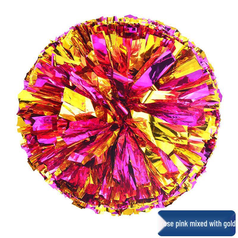 Cheerleading Hand Flower Pom Poms for Dance and Performance