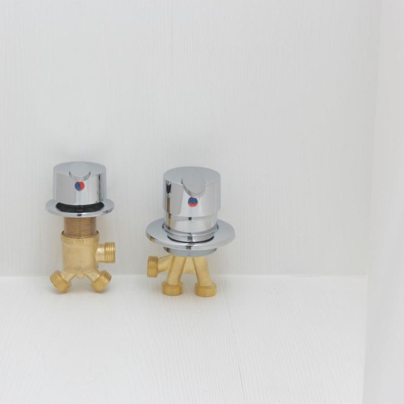 Tub Faucets Diverter Switches 1/2" Hot And Cold Water Faucets Switches Valves