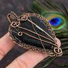 Nuummite Handmade Copper Wire Wrap Jewelry Pendant 3.35 N8d11