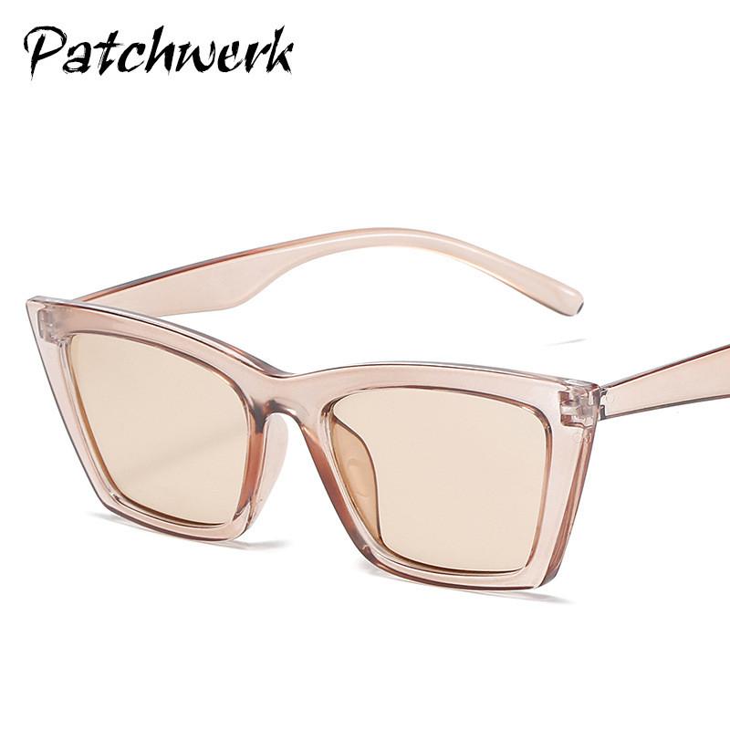 Summer 2024 Fashion Cat Eye Sunglasses With Uv400 Protection For Beach Parties And Trendy Outfits