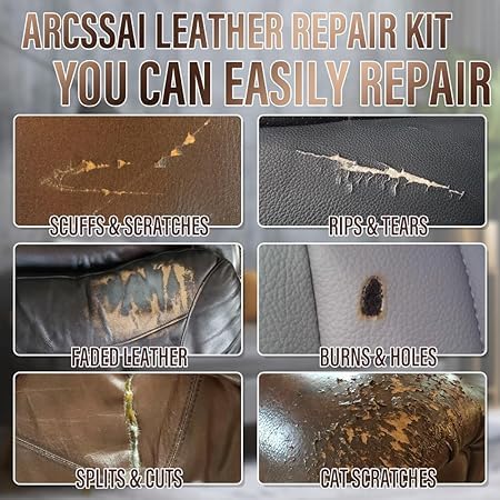 ARCSSAI Leather & Vinyl Repair Kit - Repair agent for