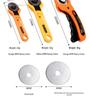 Rotary Fabric & Craft Knife - Precision Blade for Cutting Fabric, Paper, Boxes, Wallpaper & Crafts