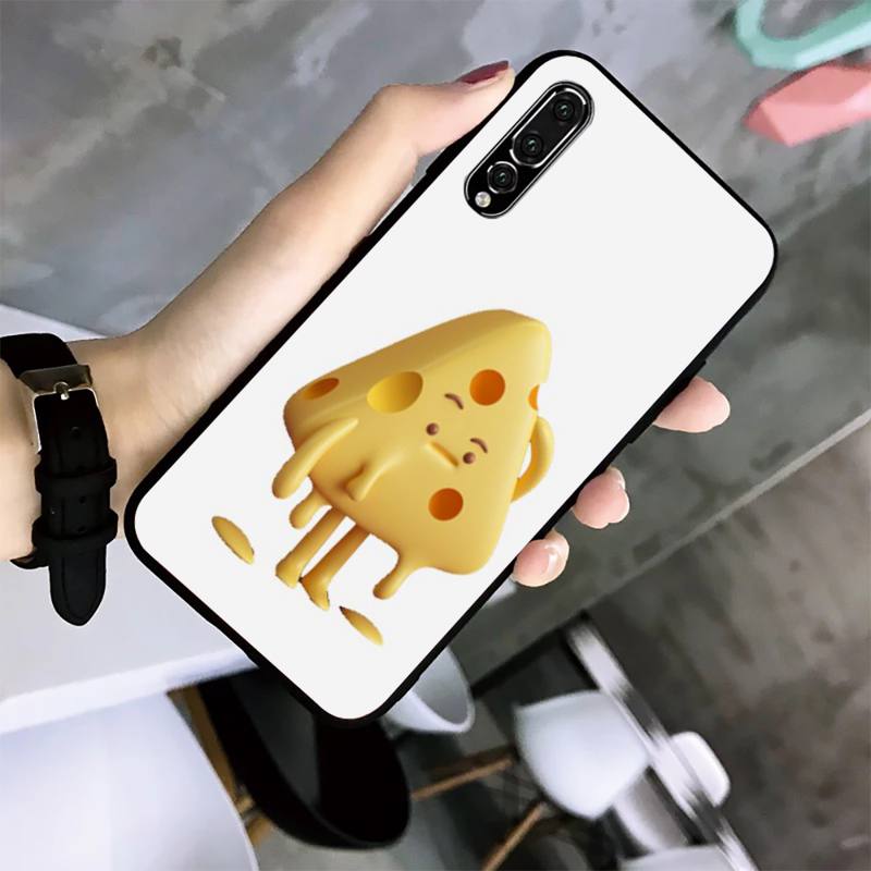 The Power Of Cheese Phone Case For Huawei G7 G8 P7 P8 P9 P10 P20 P30 Lite Mini Pro P Smart Plus Cove Fundas