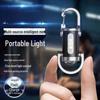 Portable Multifunctional Mini Flashlight Power Bank Keychain with Strong Light