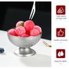 Outdoor Picnics Essential Portable Nonrust Steel Bowl for Salads Ice Creams Easy Cleaning Sturdy Multipurpose Design