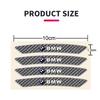 4pcs Car Wheel Rim Stickers Hub Decoration Carbon Fibre Sticker For BMW M M3 M5 M6 X3 E46 E90 E39 F10 F20 F30 G20 E60 E36 E34 X6