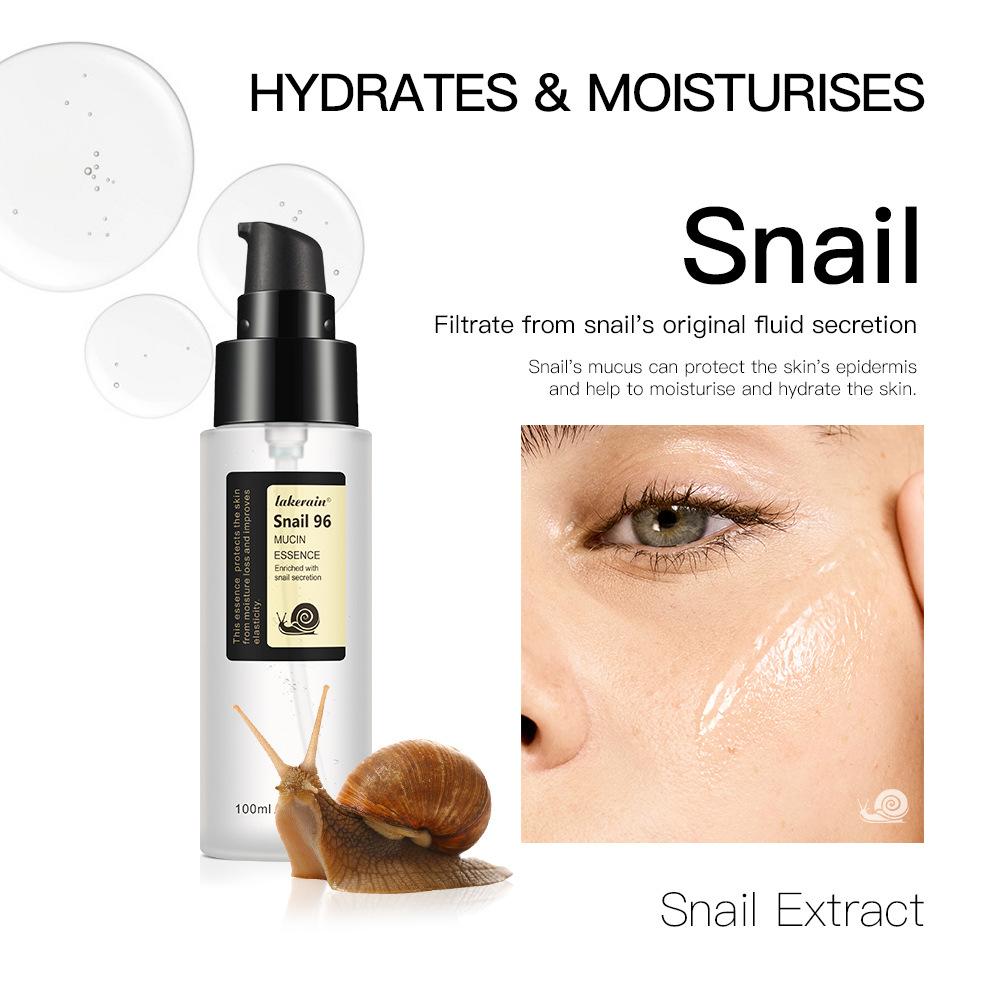 Snail  Serum 96% Power Repairing Essence Lift Firm Anti-aging Fade Fine Lines Acne Treatment Facial Sensitive Whitening 100ml