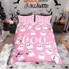 Homewish Kids Halloween Theme Duvet Cover Set Pumpkin Lantern Bats Quilt Cover Set Festival Gifts Bedding Set