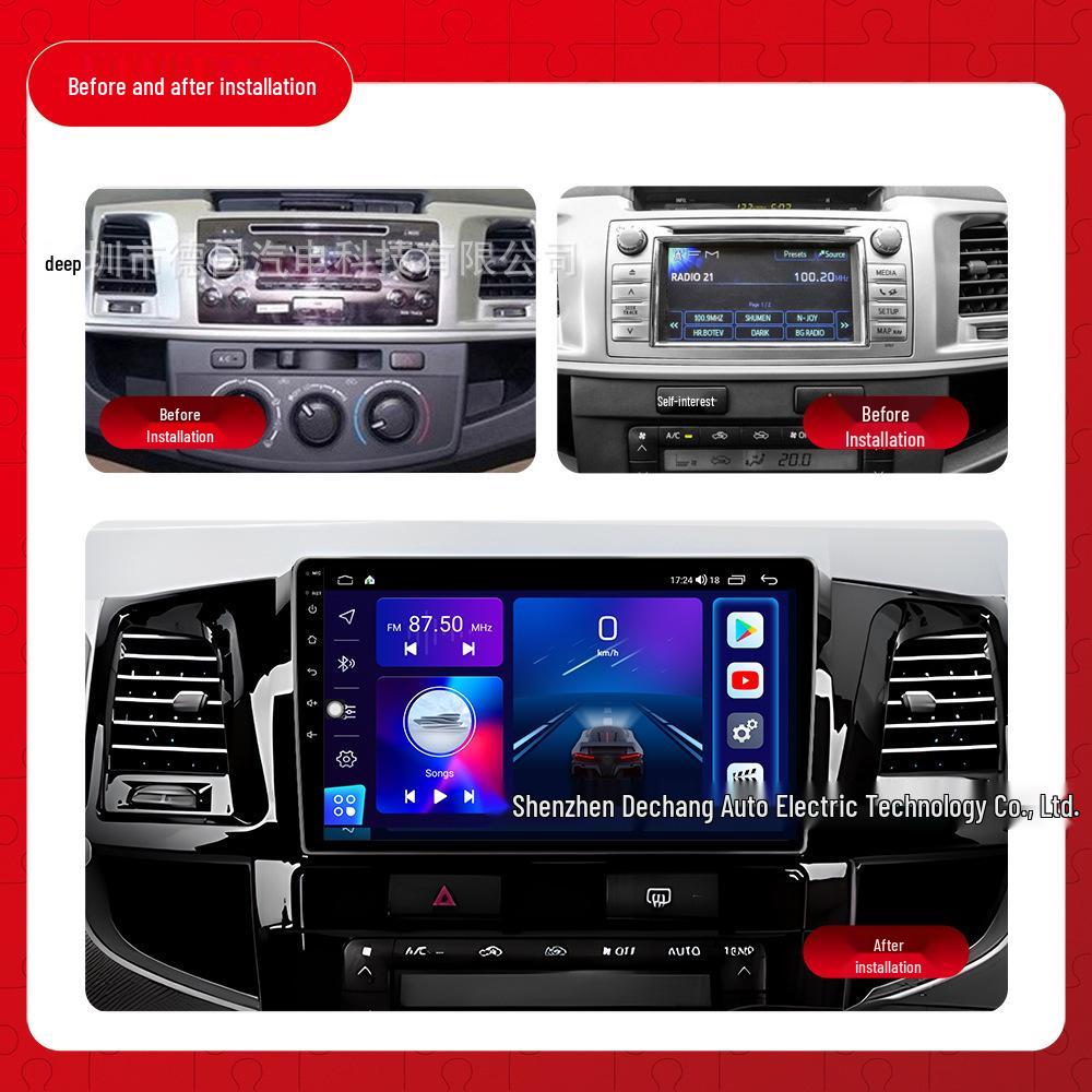 Toyota Hilux/Fortuner Bluetooth Android Navigation Radio