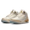 Air Jordan 3 Champagner und Austern Damen Sneaker Creme Sail Team-Gold IB2255-100