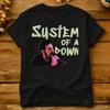 Unisex SystemOfADown TShirts Cotton Tees Summer Streetwear Short Sleeves TShirt Crewneck Hipster Loose Tshirt