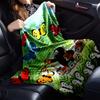 1pc Butterfly,Painter,Colors Digital Printed Flannel Blanket, Super Soft Plush Bed Cover, Multipurpose Quilt for Sofa, Bed, Office,13